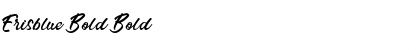 Download Erisblue Bold Bold Font Title Preview