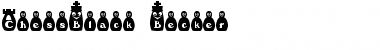 Download ChessBlack Becker Normal Font Title Preview