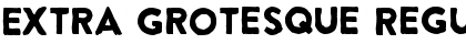 Download Extra Grotesque Regular Font Title Preview