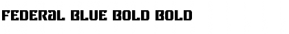Download Federal Blue Bold Bold Font Title Preview
