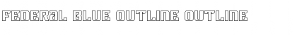 Download Federal Blue Outline Outline Font Title Preview