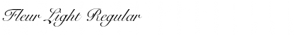 Download Fleur Light Regular Font Title Preview