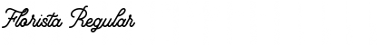 Download Florista Regular Font Title Preview