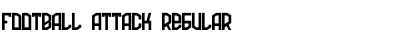 Download Football Attack Regular Font Title Preview