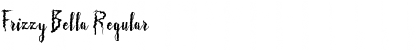 Download Frizzy Bella Regular Font Title Preview