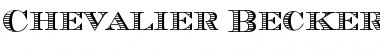 Download Chevalier Becker Stripes DisC Regular Font Title Preview
