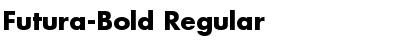 Download Futura-Bold Regular Font