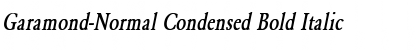 Download Garamond-Normal Condensed Font
