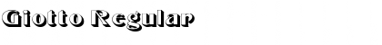 Download Giotto Regular Font Title Preview