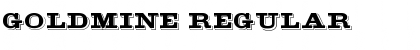 Download GoldMine Regular Font Title Preview