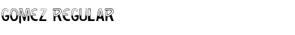 Download Gomez Regular Font Title Preview