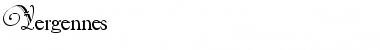 Download Vergennes Regular Font Title Preview