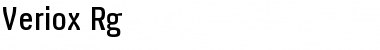 Download Veriox Regular Font Title Preview