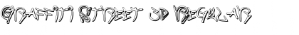 Download Graffiti Street 3D Regular Font Title Preview