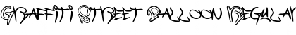 Download Graffiti Street Balloon Regular Font Title Preview