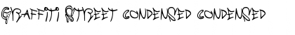 Download Graffiti Street Condensed Condensed Font Title Preview