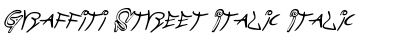 Download Graffiti Street Italic Italic Font Title Preview