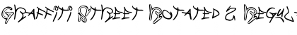Download Graffiti Street Rotated 2 Regular Font Title Preview