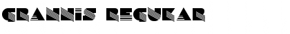 Download Grannis Regular Font Title Preview