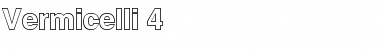 Download Vermicelli 4 Regular Font Title Preview