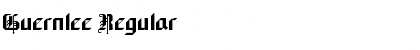 Download Guernlee Regular Font Title Preview