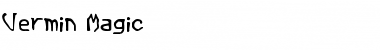 Download Vermin Magic Regular Font Title Preview