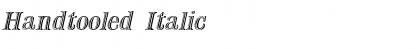 Download Handtooled Italic Font Title Preview
