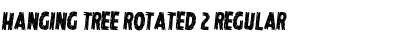 Download Hanging Tree Rotated 2 Regular Font Title Preview
