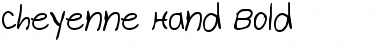 Download Cheyenne Hand Bold Bold Font Title Preview