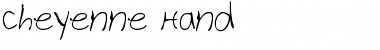 Download Cheyenne Hand Regular Font Title Preview