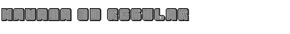 Download Havana 3D Regular Font Title Preview