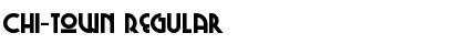 Download Chi-Town Regular Font Title Preview