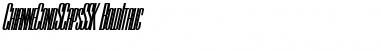 Download ChianneCondSCapsSSK BoldItalic Font Title Preview