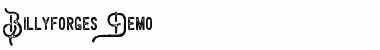 Download Billyforges Demo Regular Font Title Preview