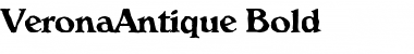 Download VeronaAntique Bold Font Title Preview