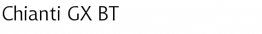 Download Chianti GX BT Roman Font Title Preview