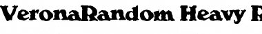 Download VeronaRandom-Heavy Font
