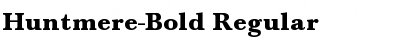 Download Huntmere-Bold Regular Font