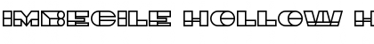 Download Imbecile Hollow Heavy Font Title Preview