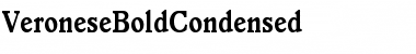 Download VeroneseBoldCondensed Medium Font
