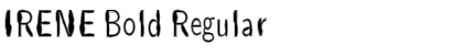 Download IRENE Bold Regular Font Title Preview