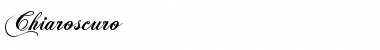 Download Chiaroscuro Regular Font Title Preview