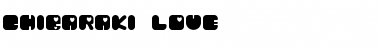 Download Chibaraki Love Regular Font Title Preview