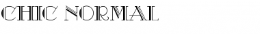 Download Chic Normal Font Title Preview