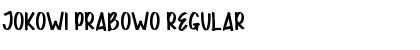 Download JOKOWI PRABOWO Regular Font Title Preview