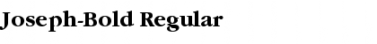Download Joseph-Bold Regular Font Title Preview