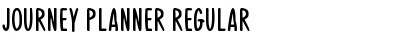 Download Journey Planner Regular Font Title Preview