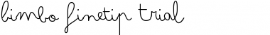 Download Bimbo Finetip Font Title Preview