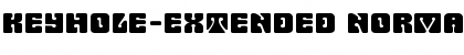 Download Keyhole-Extended Normal Font Title Preview