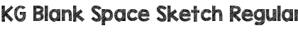 Download KG Blank Space Sketch Regular Font Title Preview